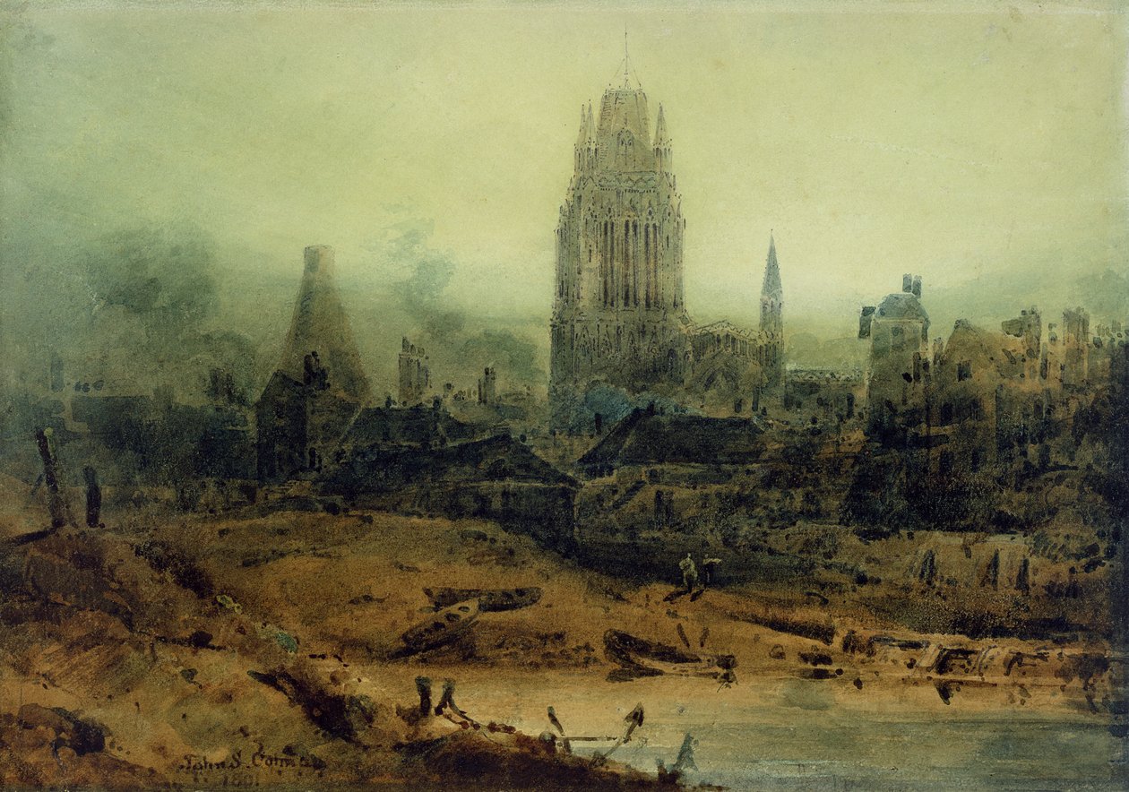 Bristol, 1801 (wc på papir) av John Sell Cotman