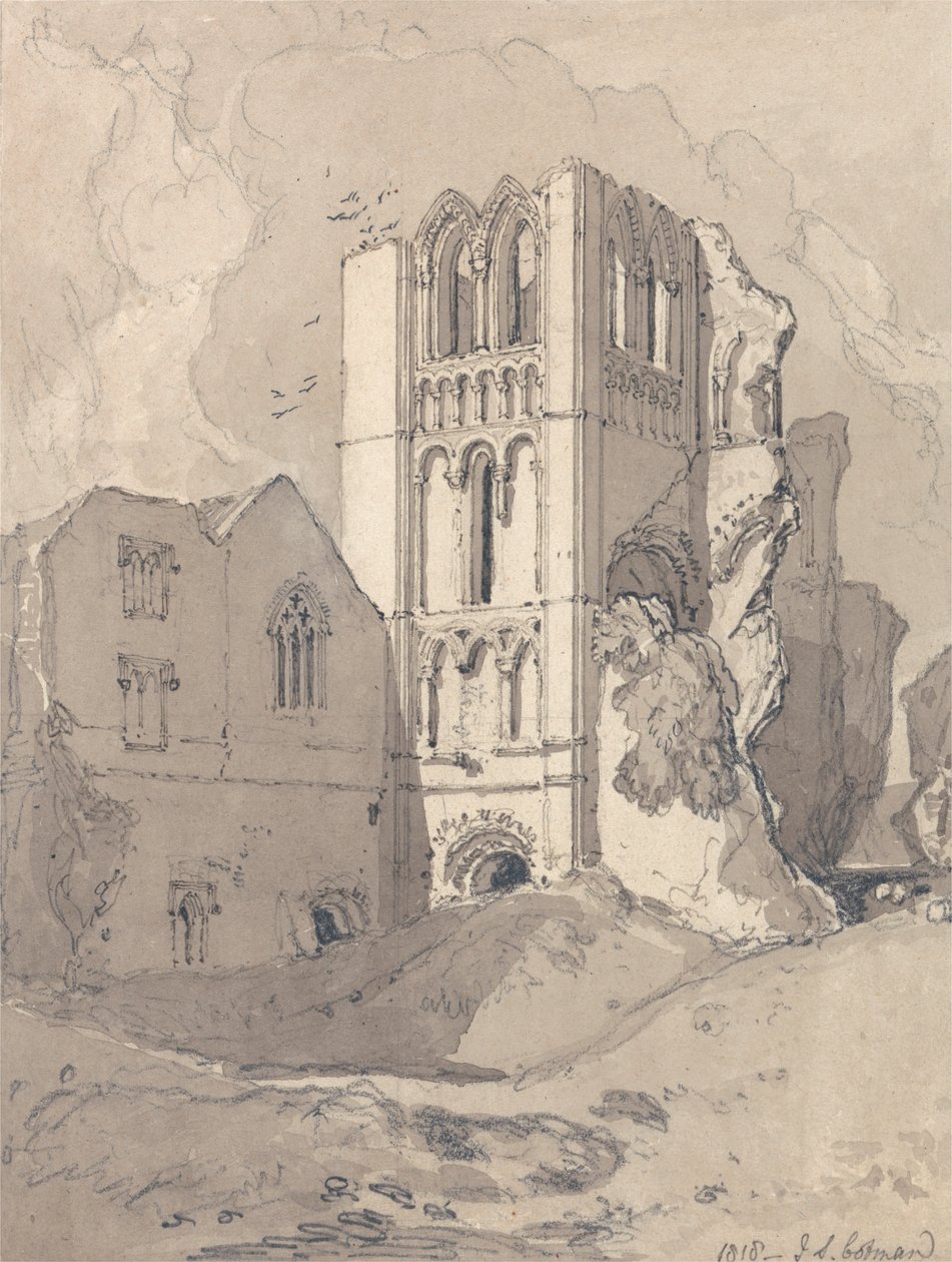 Castle Acre Priory, Norfolk av John Sell Cotman