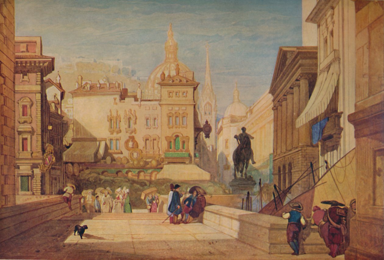 Komposisjon kalt Toledo, 1923 av John Sell Cotman