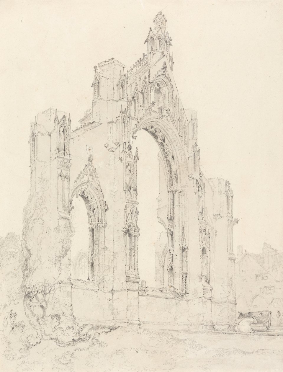 East End of Howden Church, Yorkshire av John Sell Cotman