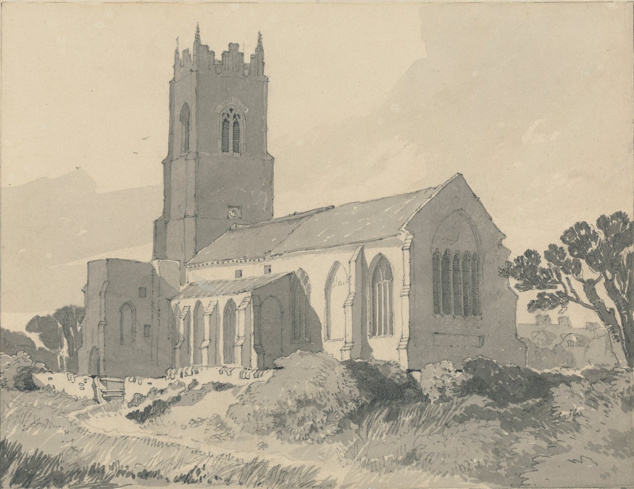 Ingham kirke, Norfolk av John Sell Cotman