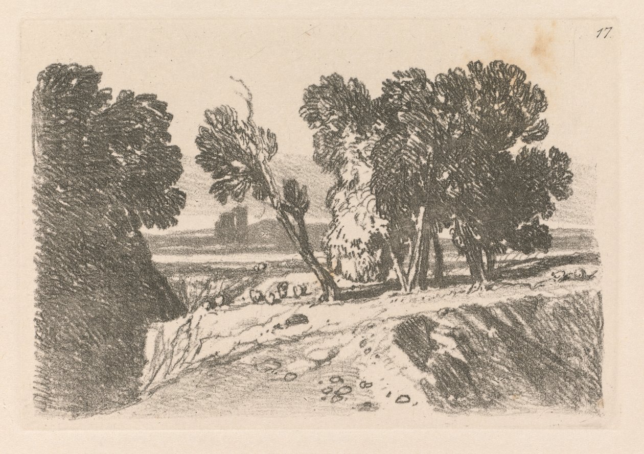 Studiebok: Plate 17, En studie av John Sell Cotman
