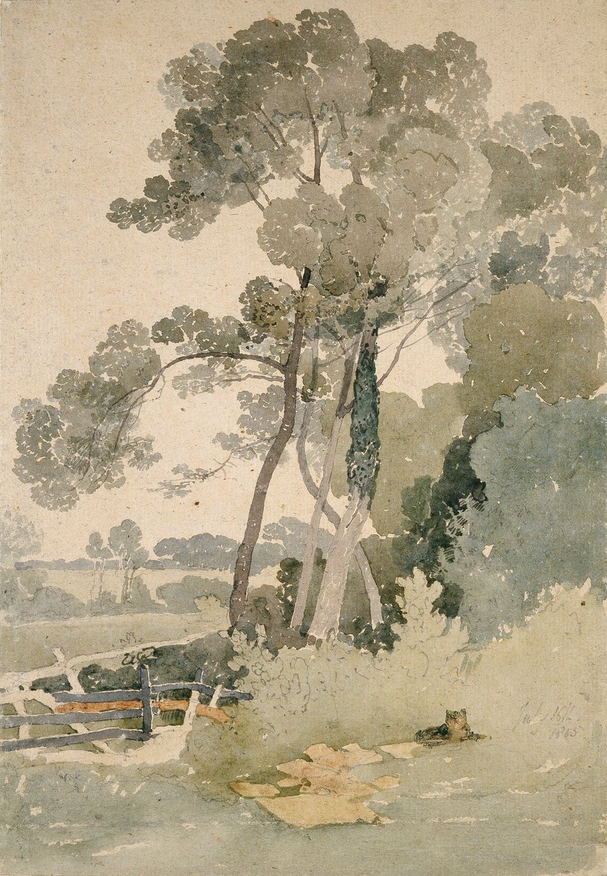 Nær Brandsby, Yorkshire, 1865 av John Sell Cotman
