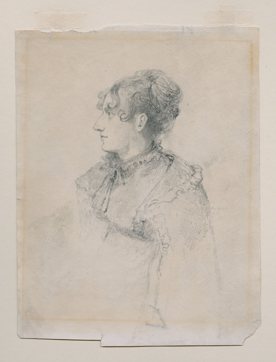 Portrett av Mrs Parr(?), søster til Mrs John Sell Cotman, kalt 