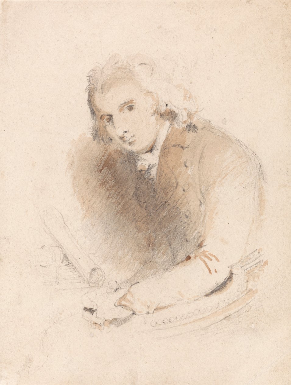 Portrett av en lærd av John Sell Cotman