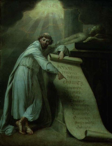 Saint James of Compostella (olje på lerret) av John Sell Cotman