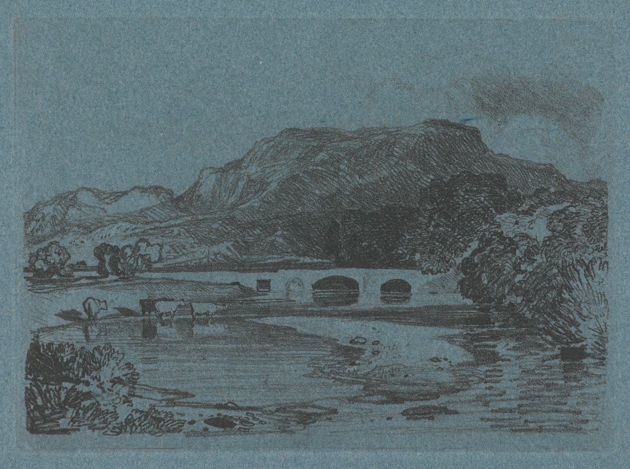Tan-y-Bwlch, Merionethshire, Nord-Wales av John Sell Cotman