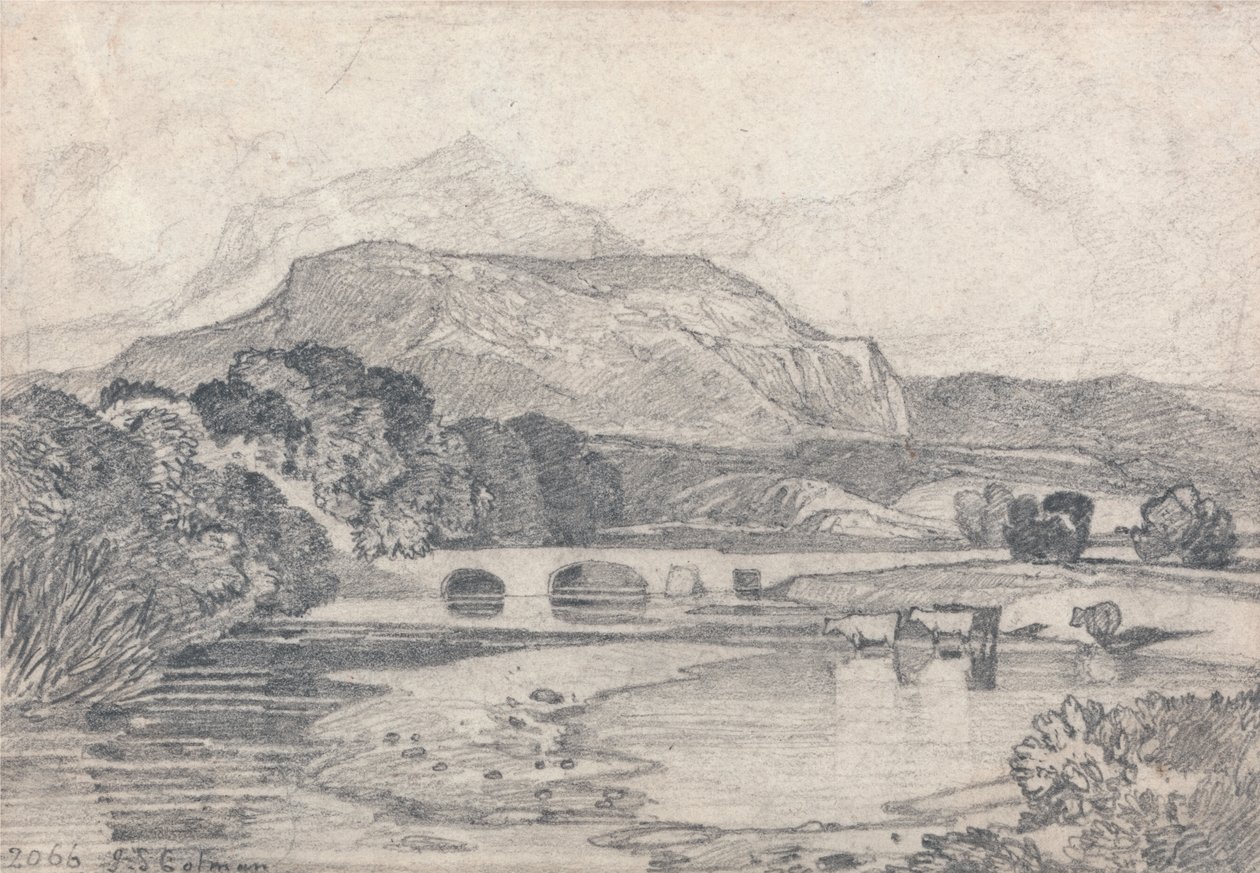 Tan-y-Bwlch, Nord-Wales av John Sell Cotman