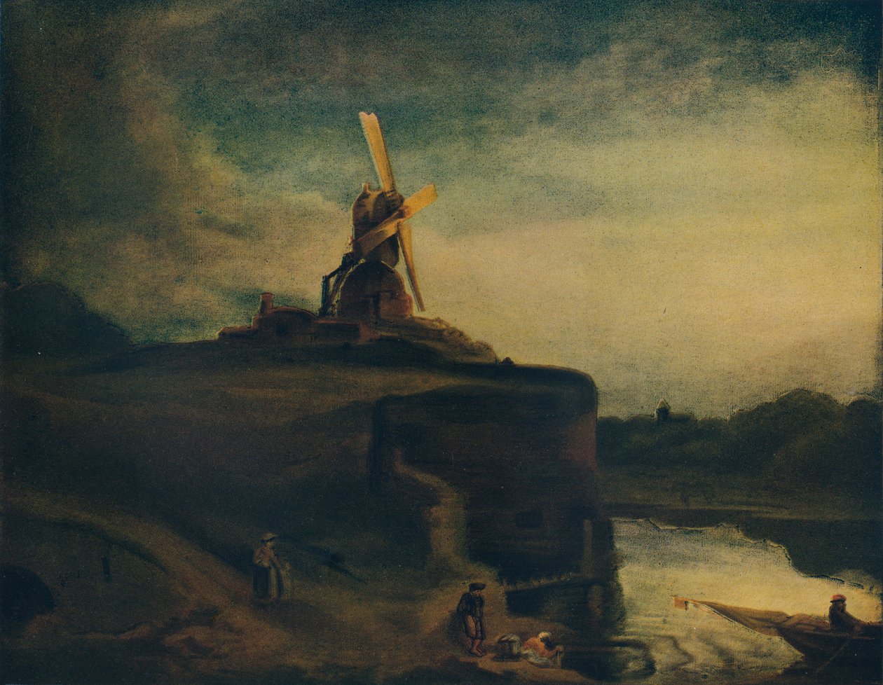 The Old Mill, 1800-tallet, 1913 av John Sell Cotman
