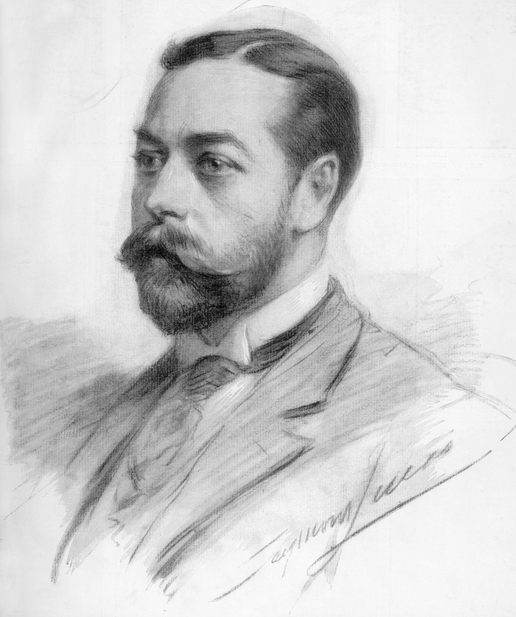 George Frederick Ernest Albert King George V, 1910. av John Seymour Lucas