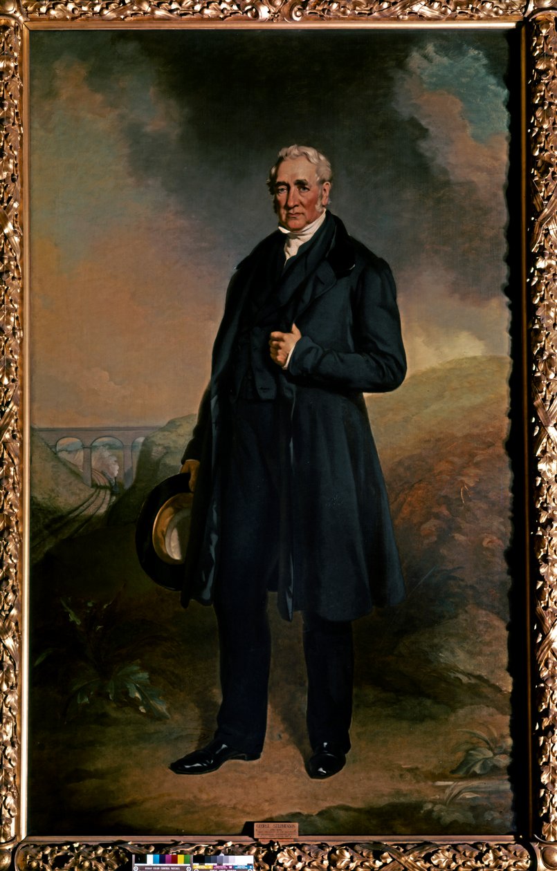 Portrett av George Stephenson (olje på lerret) av John Seymour Lucas