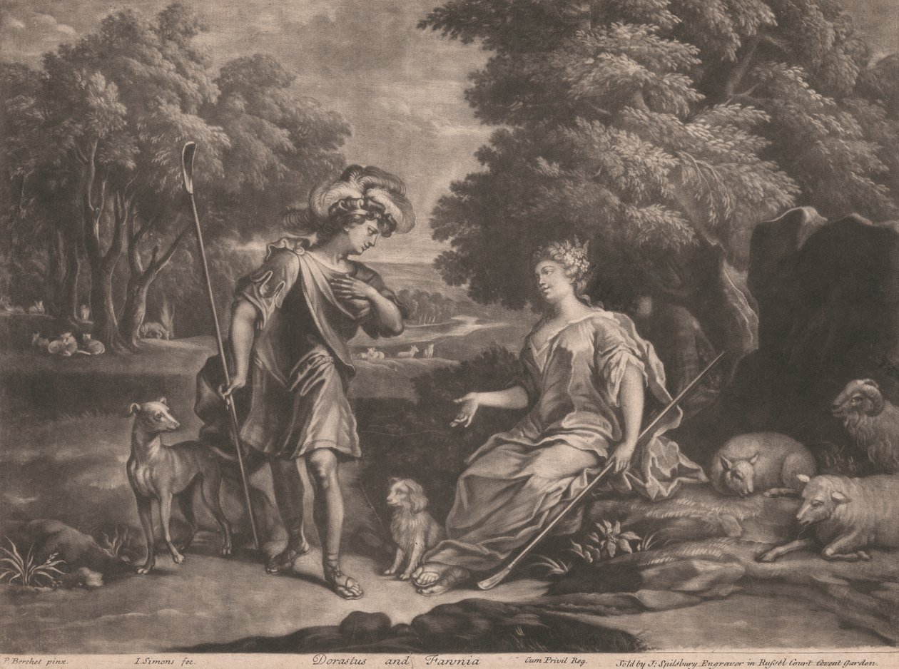 Dorastus og Fawnia av John Simon