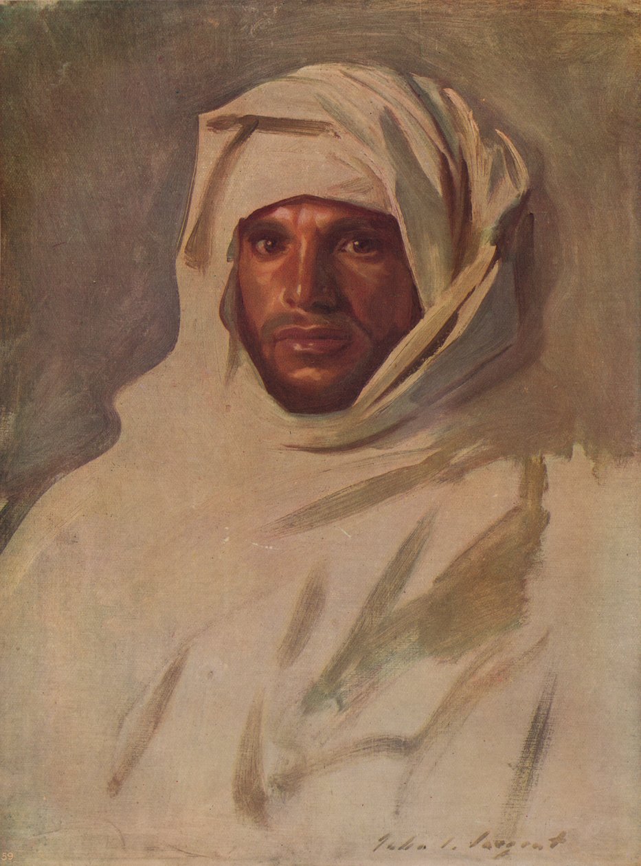 En beduin-araber, c1891, c1915 av John Singer Sargent