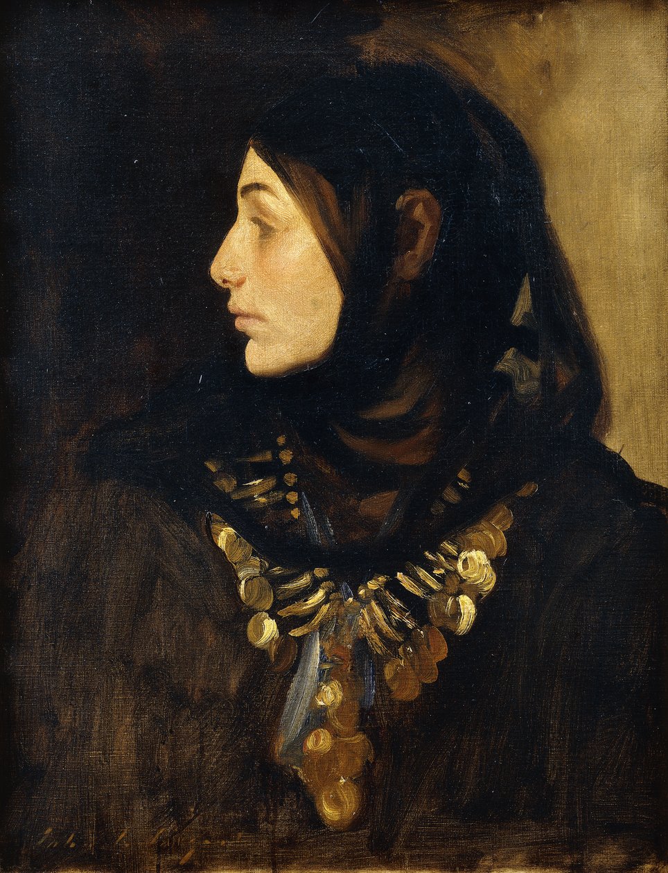 En Fellah-kvinne, av John Singer Sargent