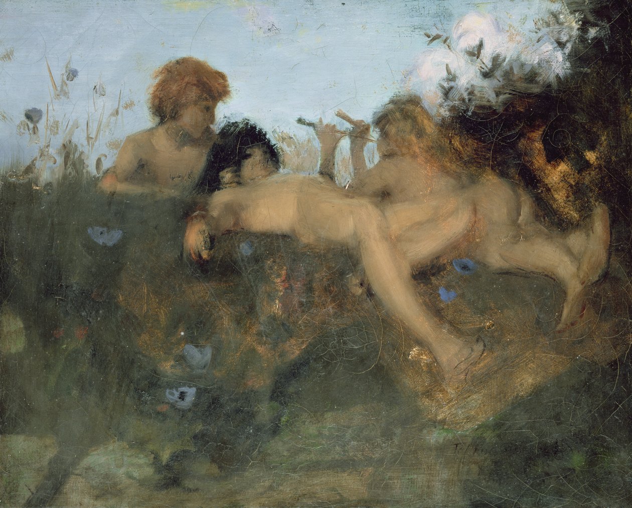 En sommeridyll, 1878-79 av John Singer Sargent