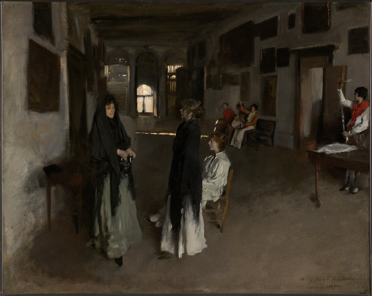 Et venetiansk interiør av John Singer Sargent