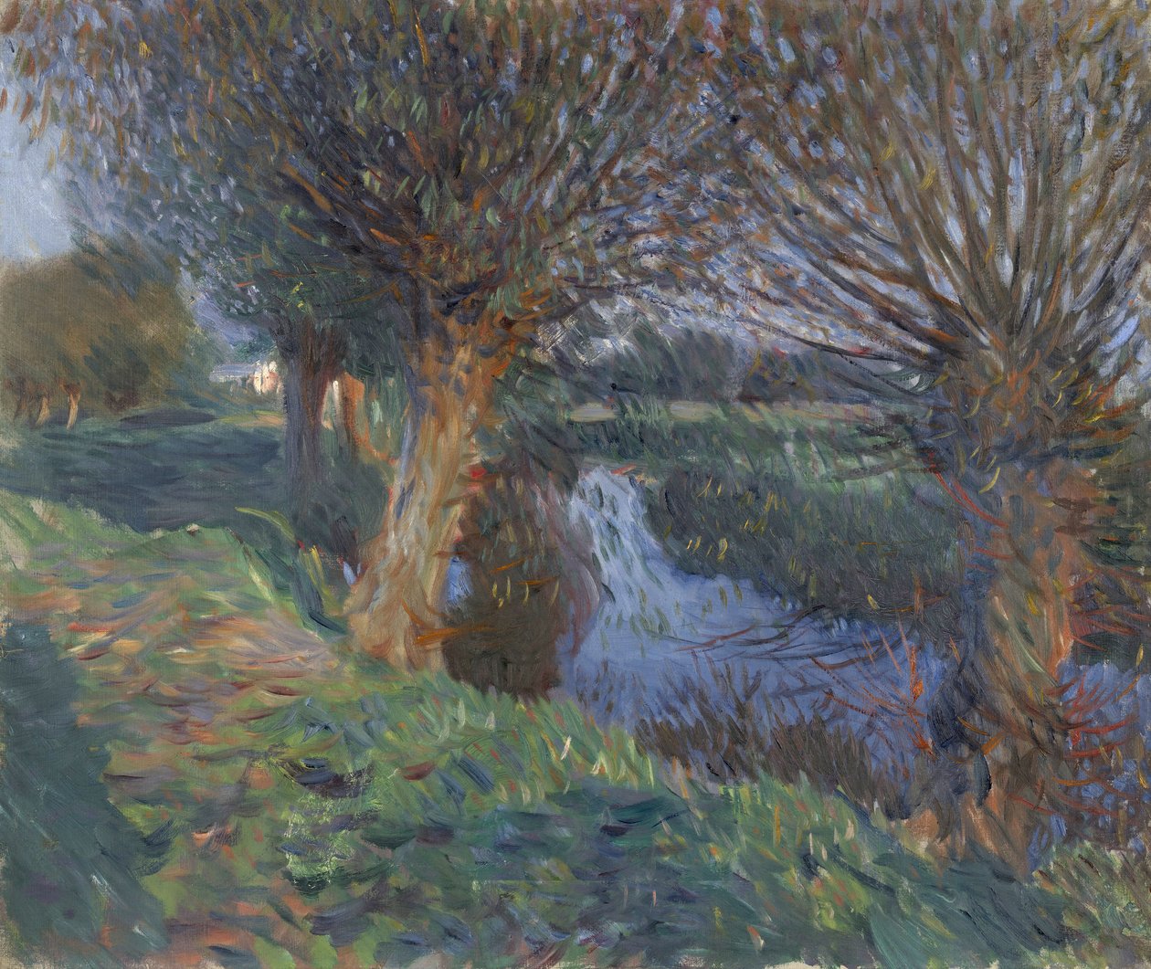 I Calcot, 1885-90 av John Singer Sargent