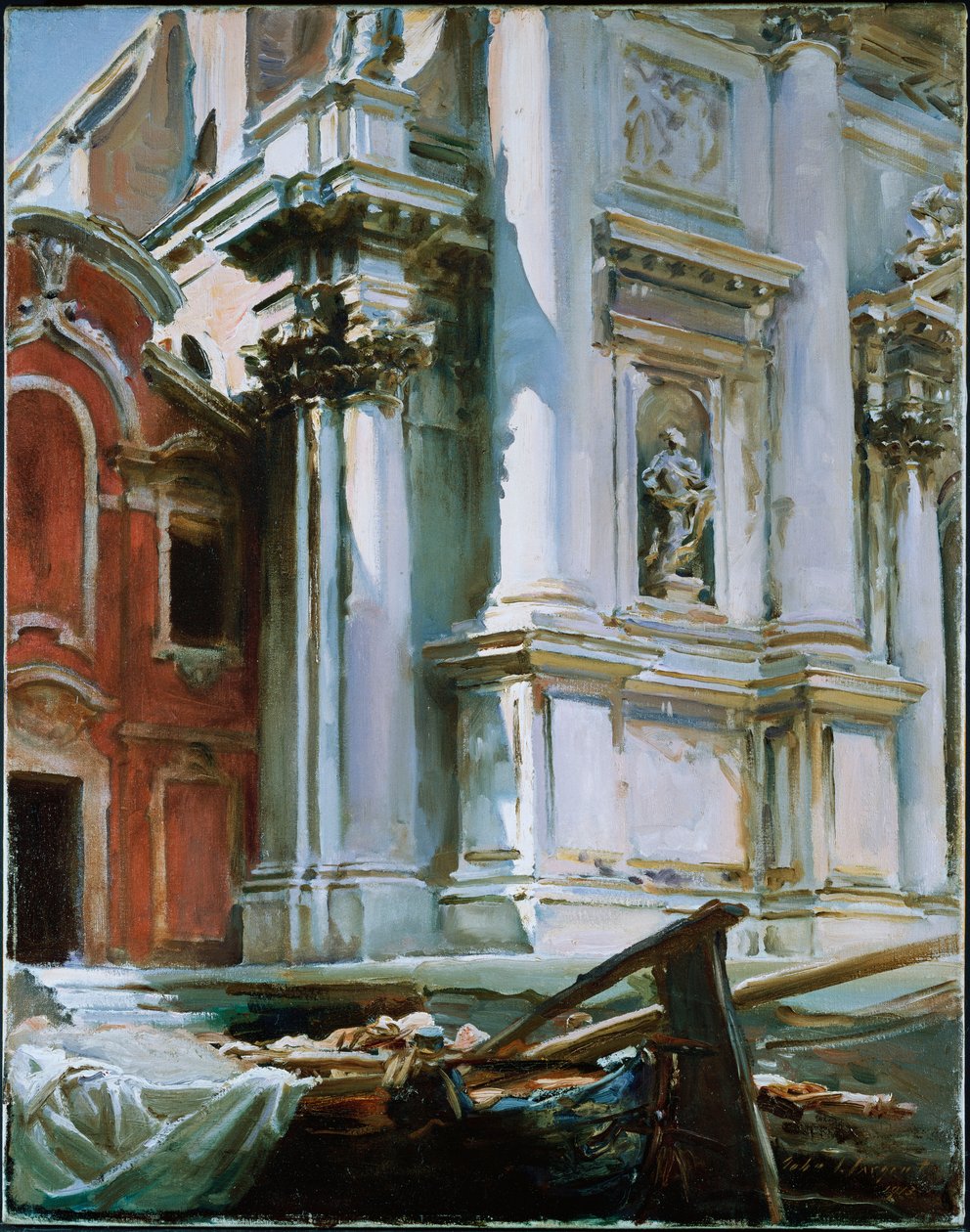 St. Stae-kirken, Venezia, 1913 av John Singer Sargent