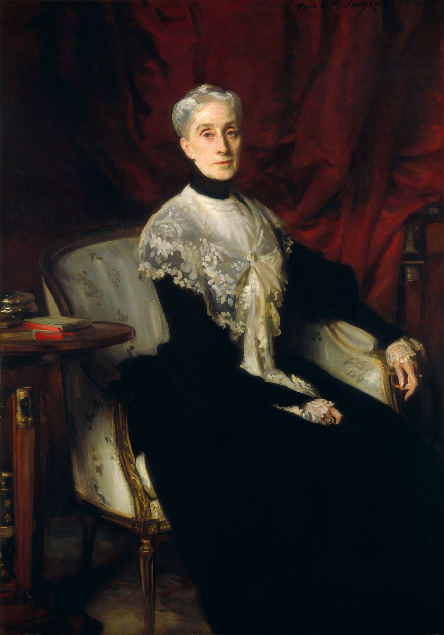 Ellen Peabody Endicott (Mrs. William Crowninshield Endicott) av John Singer Sargent