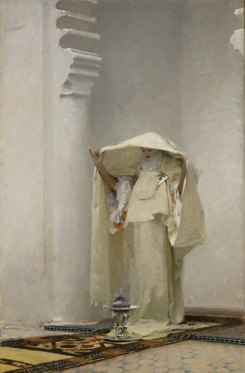 Grå Amber Smoke av John Singer Sargent