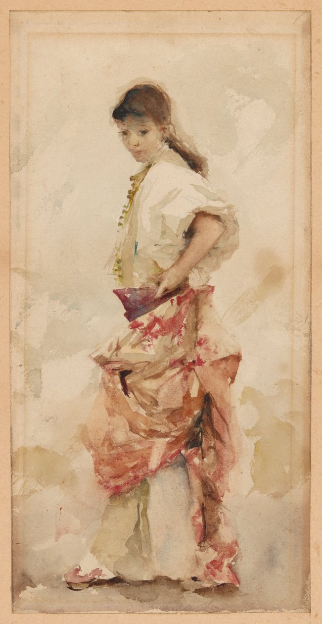 Jente i spansk kostyme av John Singer Sargent