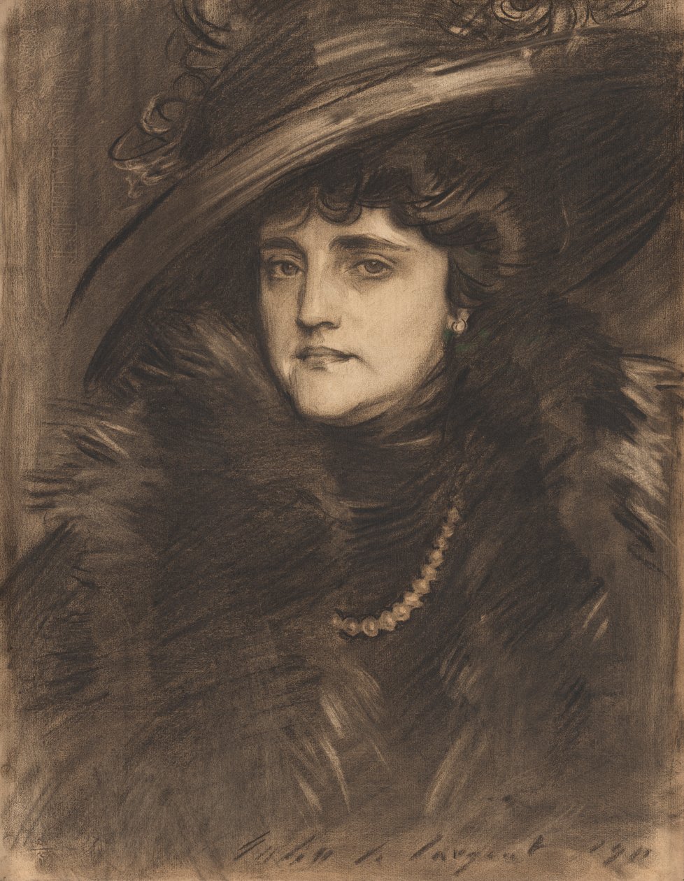 Harriett Pullman Carolan av John Singer Sargent