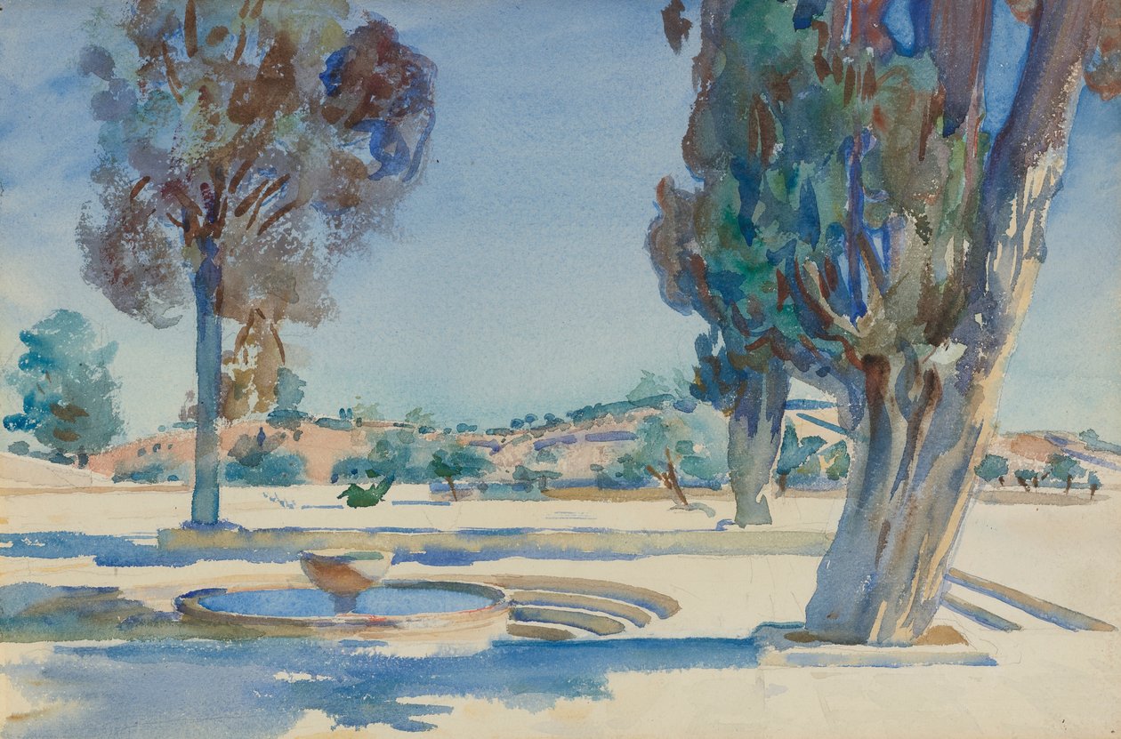 Jerusalem (akvarell) av John Singer Sargent