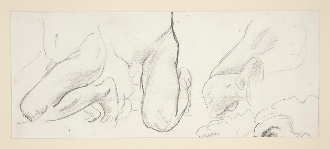 Knelende figurer av John Singer Sargent