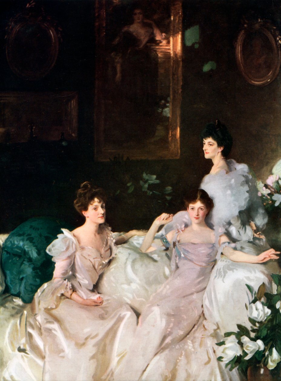 Lady Elcho, fru Tennant og fru Adeane, 1926. av John Singer Sargent