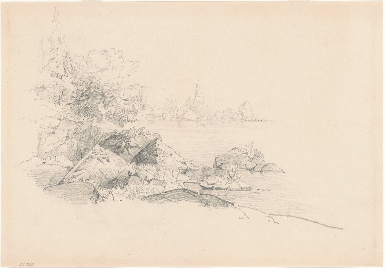 Lake Shore av John Singer Sargent