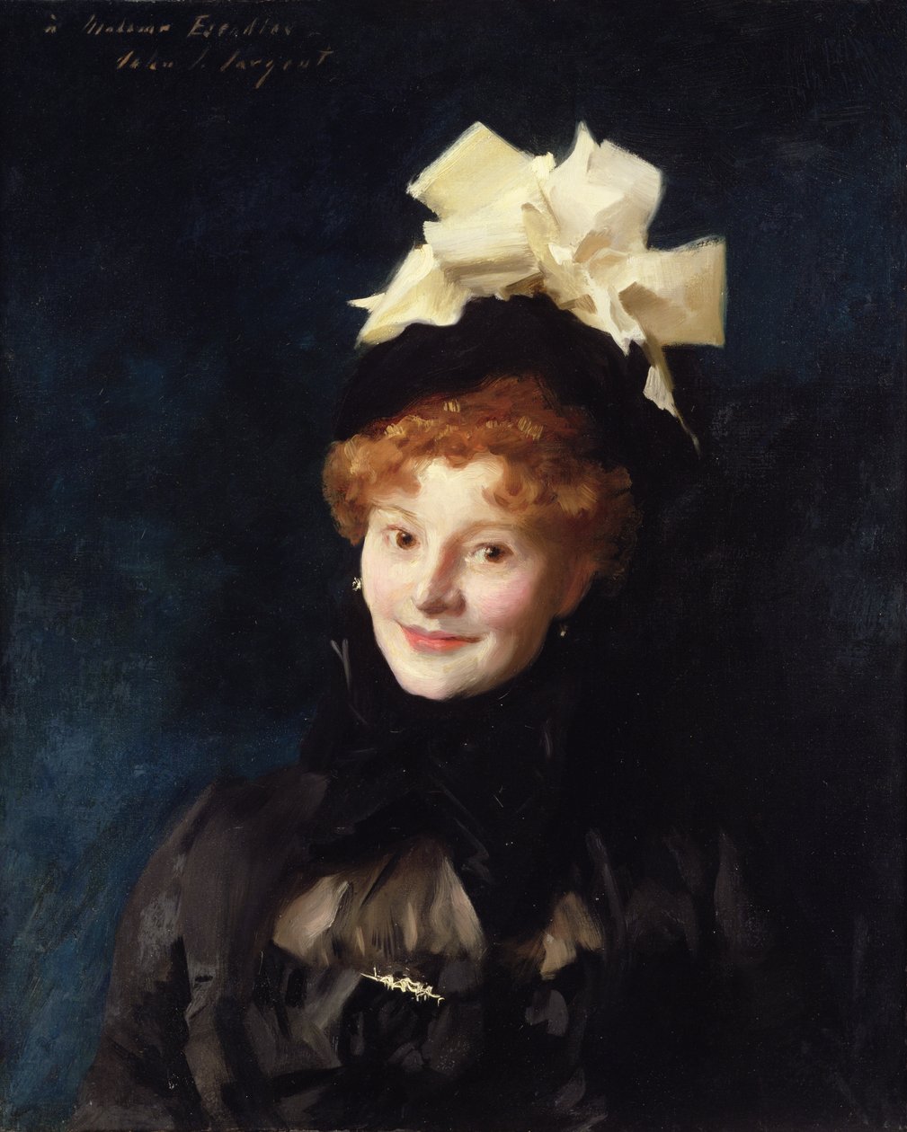 Madame Escudier, ca. 1883 av John Singer Sargent