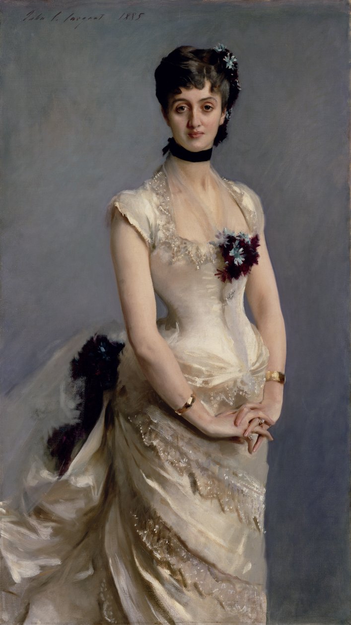 Madame Paul Poirson, 1885 av John Singer Sargent