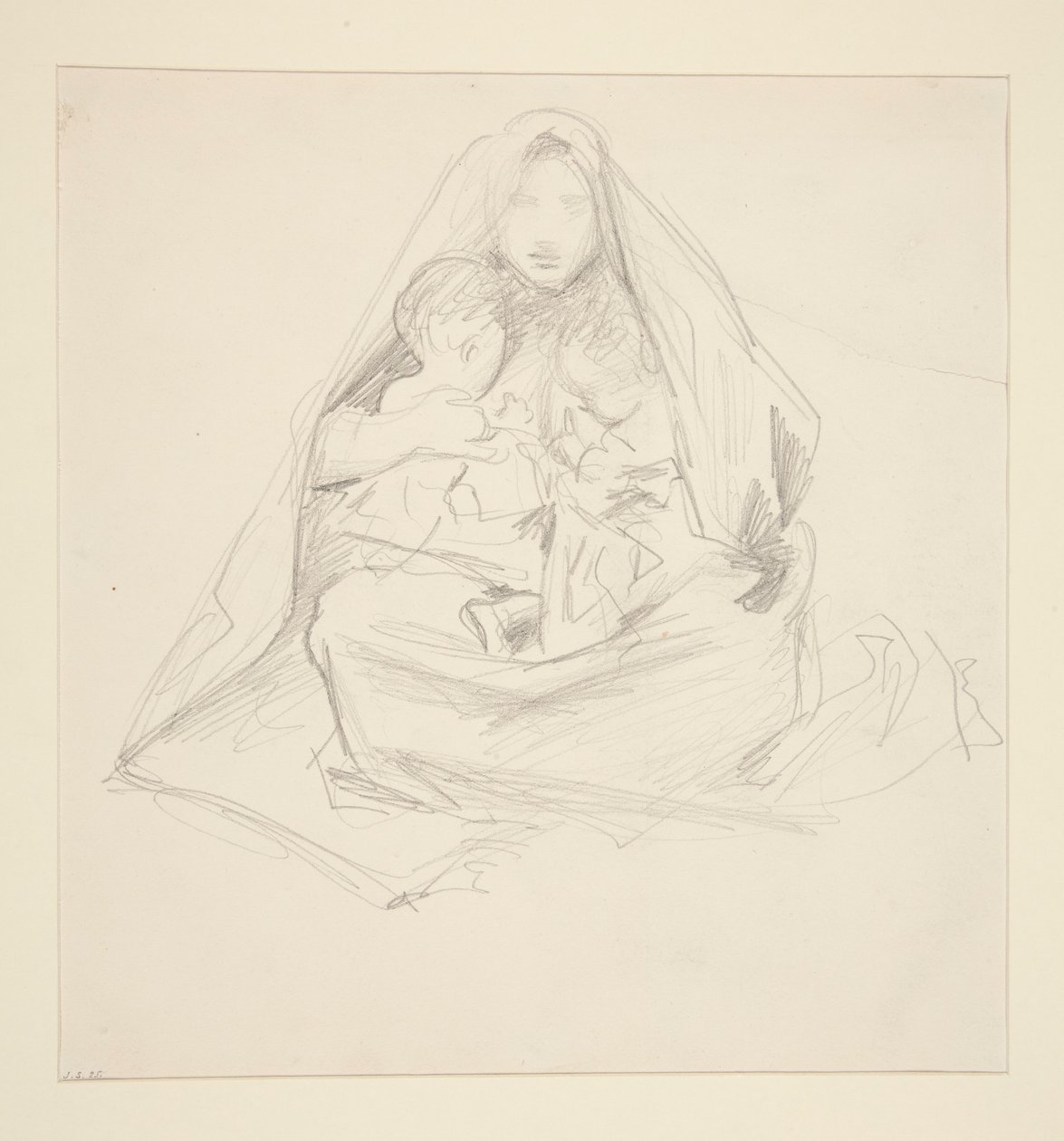 Madonna og barn av John Singer Sargent