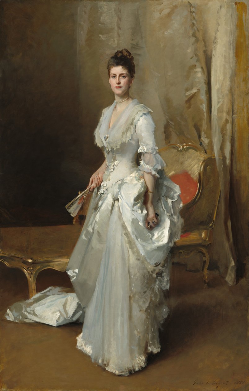 Margaret Stuyvesant Rutherfurd White (Mrs. Henry White) av John Singer Sargent