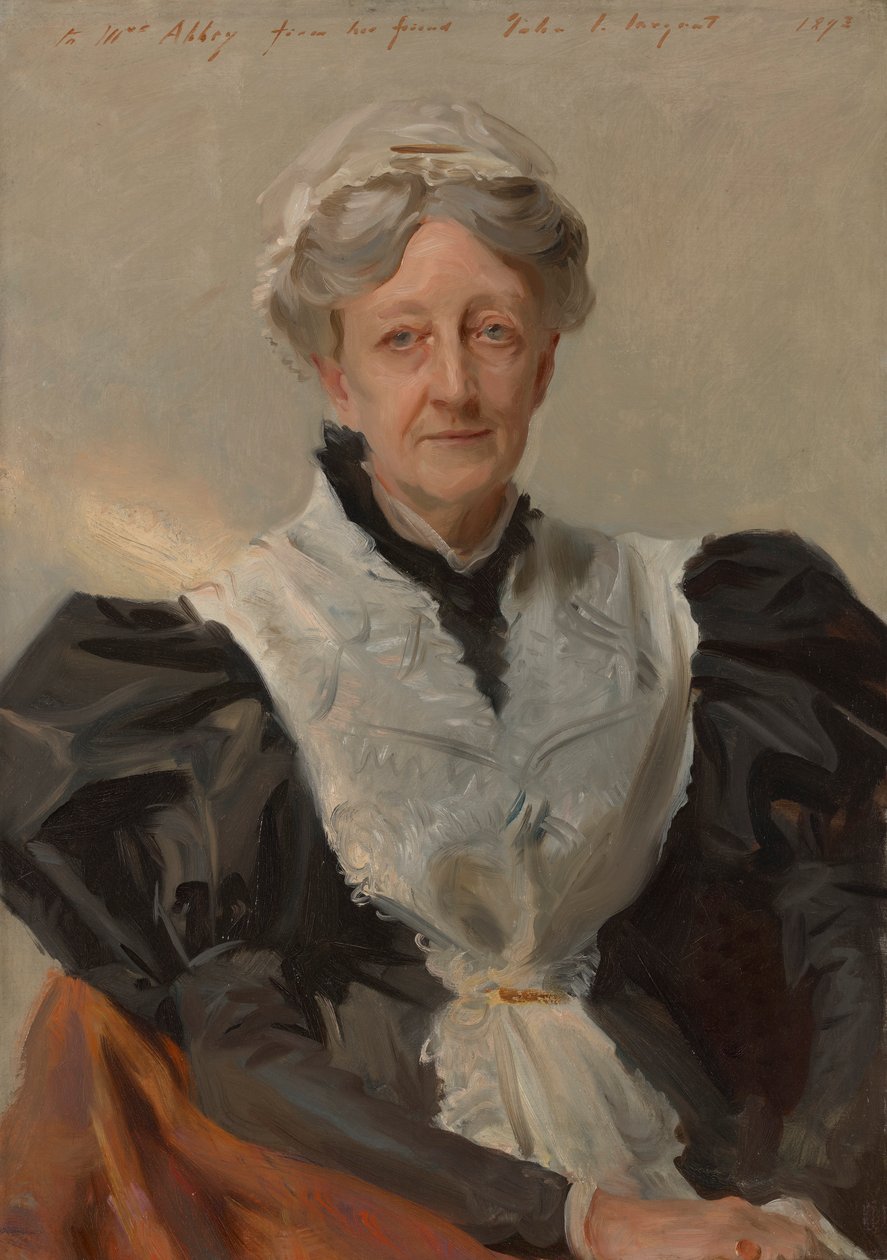 Mary Eliza Mead (n?e Mary Eliza Scribner, 1822 av John Singer Sargent