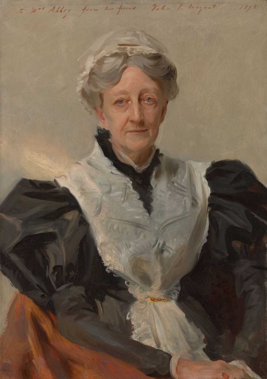 Mary Eliza Mead, født Mary Eliza Scribner, 1822-1896 av John Singer Sargent