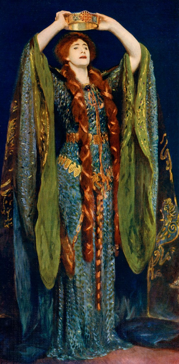 Frøken Ellen Terry som Lady Macbeth, 1906, 1912. av John Singer Sargent
