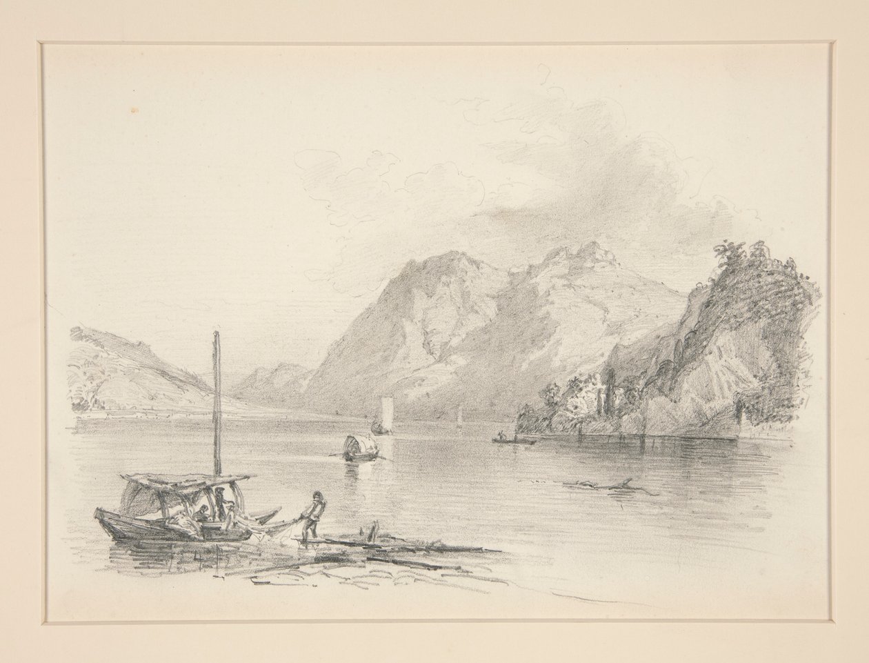 Fjellsjøen av John Singer Sargent