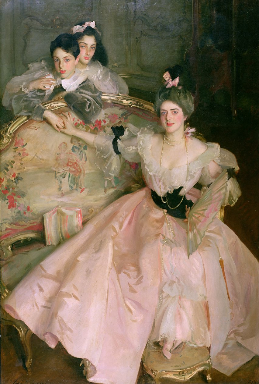 Fru Carl Meyer, senere Lady Meyer, og hennes to barn av John Singer Sargent
