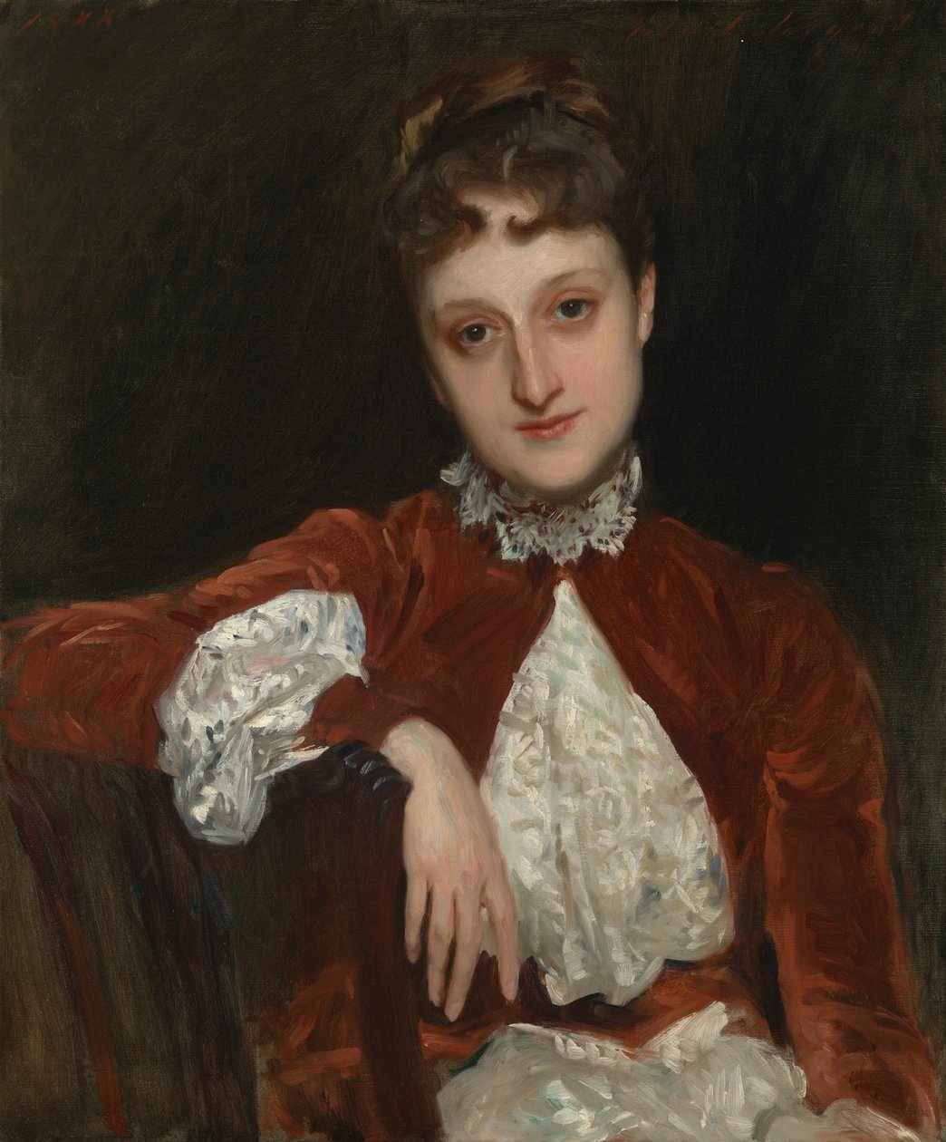 Mrs. Charles Deering Marion Denison Whipple, 1888. av John Singer Sargent
