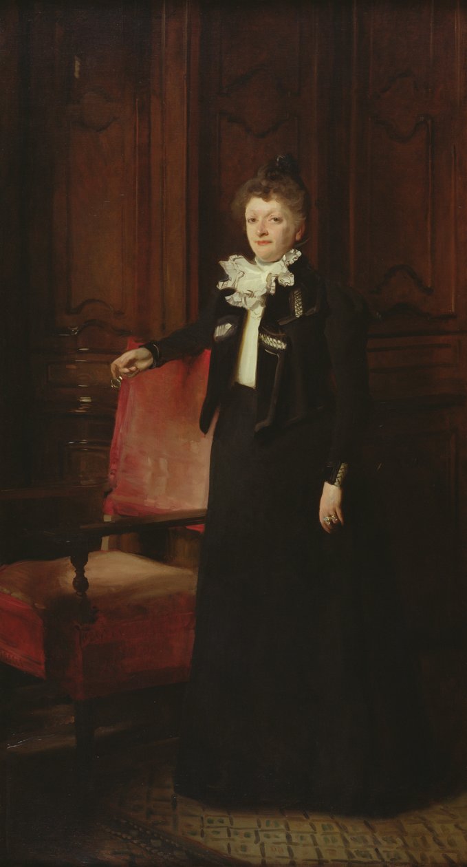 Fru Charles Huntington, 1898 av John Singer Sargent