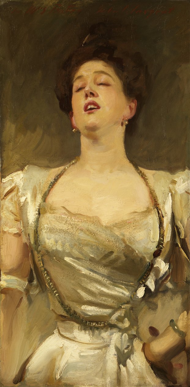 Fru George Batten synger av John Singer Sargent