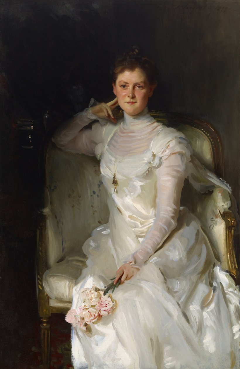 Mrs Joshua Montgomery Sears (1858-1935) 1899 (olje på lerret) av John Singer Sargent