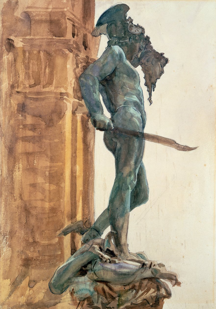 Perseus, Firenze av John Singer Sargent