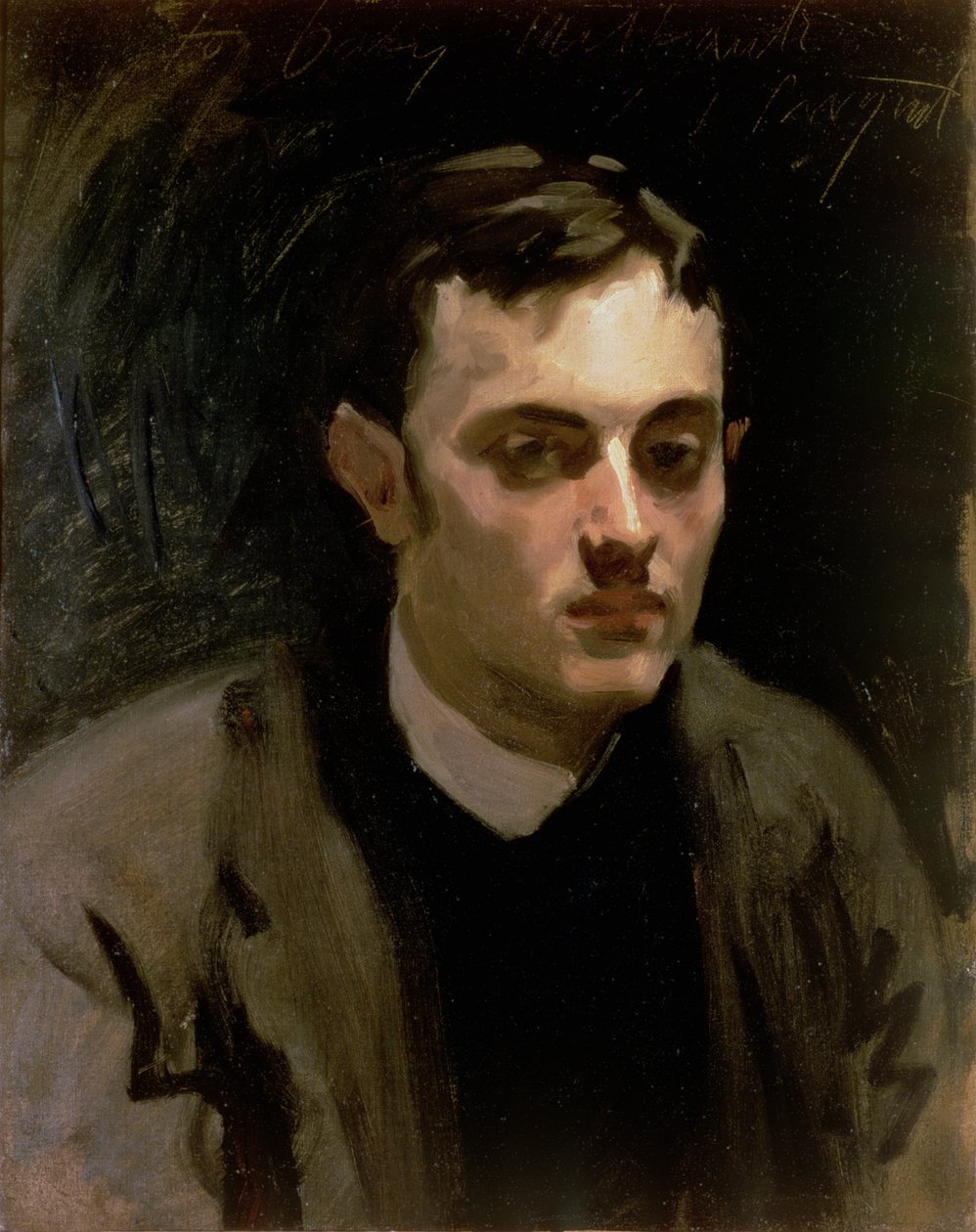 Portrett av Albert de Belleroche av John Singer Sargent