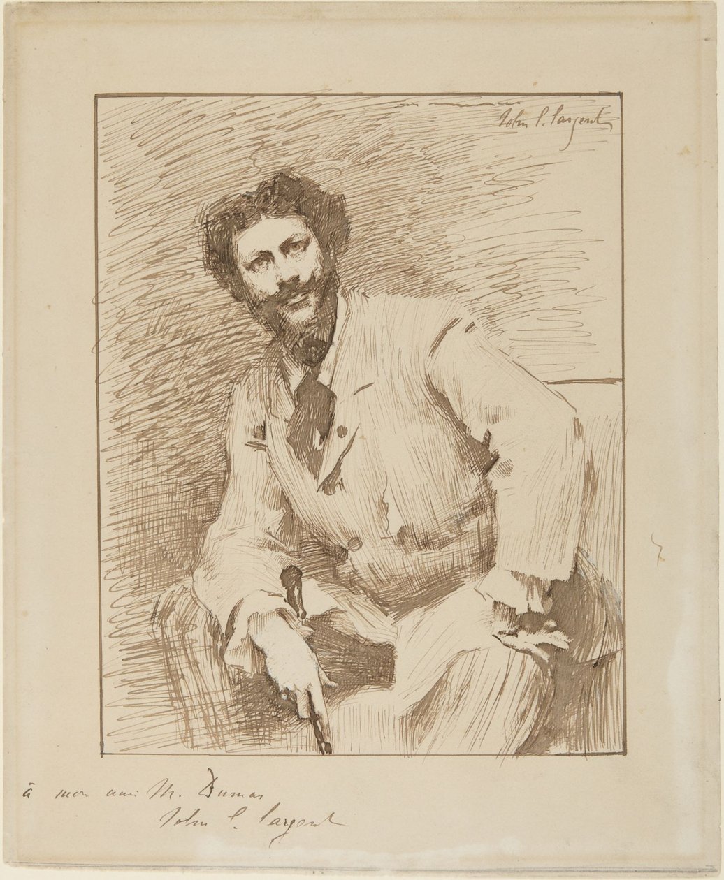 Portrett av Carolus-Duran av John Singer Sargent