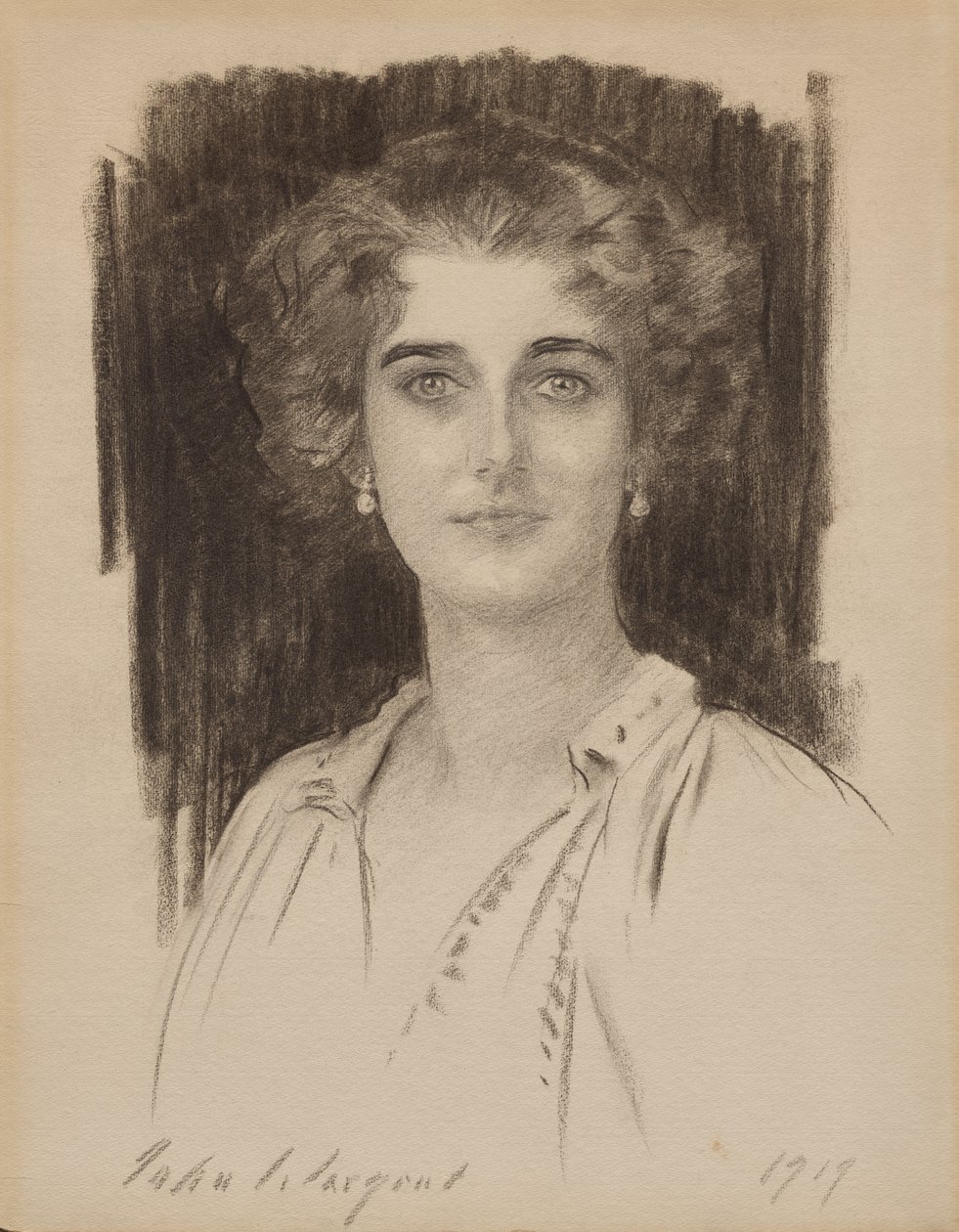 Portrett av Dorothy Draper av John Singer Sargent
