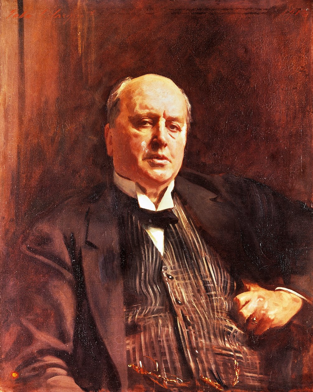 Portrett av Henry James (1846-1916) av John Singer Sargent