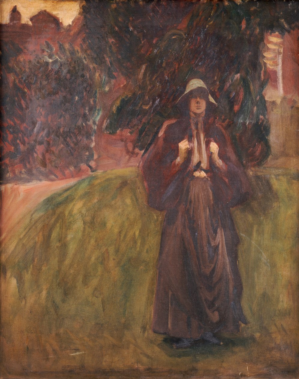 Portrett av frøken Clementine Anstruther-Thomson av John Singer Sargent