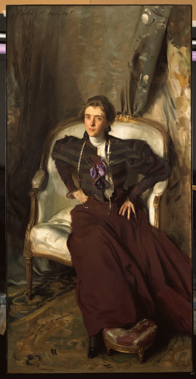 Portrett av fru Alice Brisbane Thursby, 1898 av John Singer Sargent
